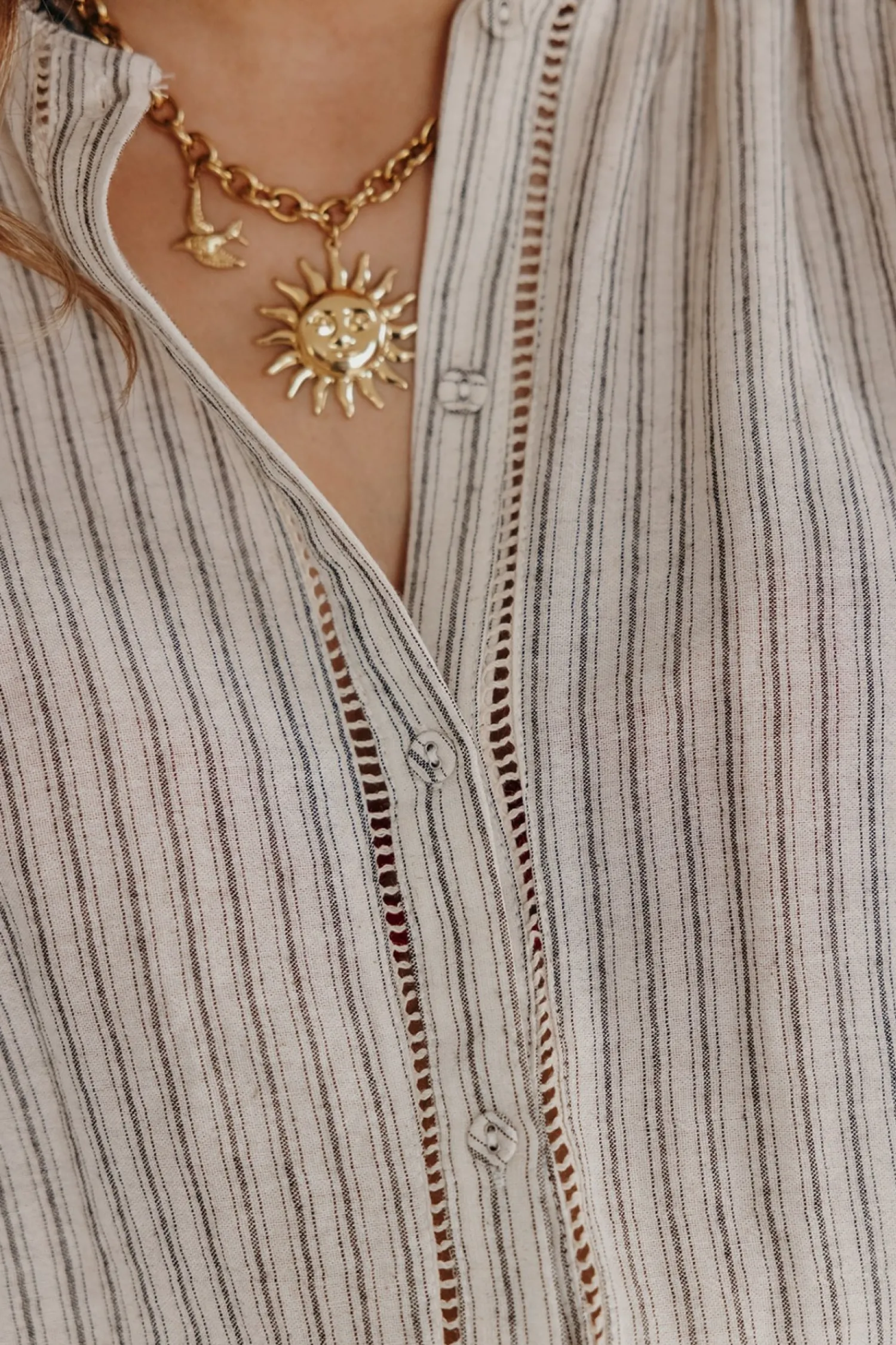 Blouse AMEL-mlle Cabestan New