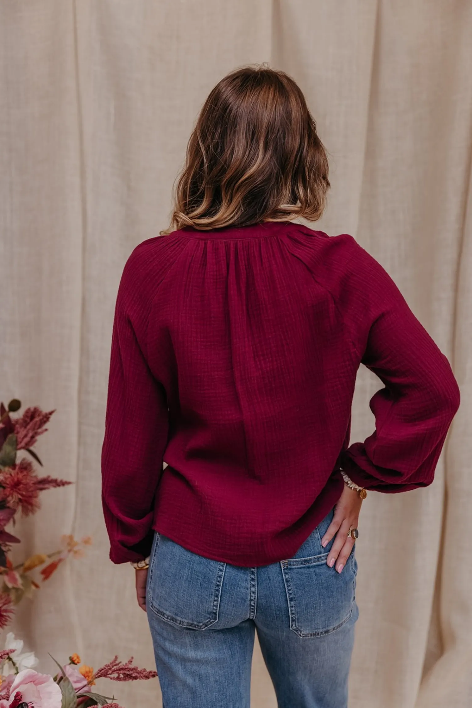 Blouse MADAGASCAR-mlle Cabestan Flash Sale