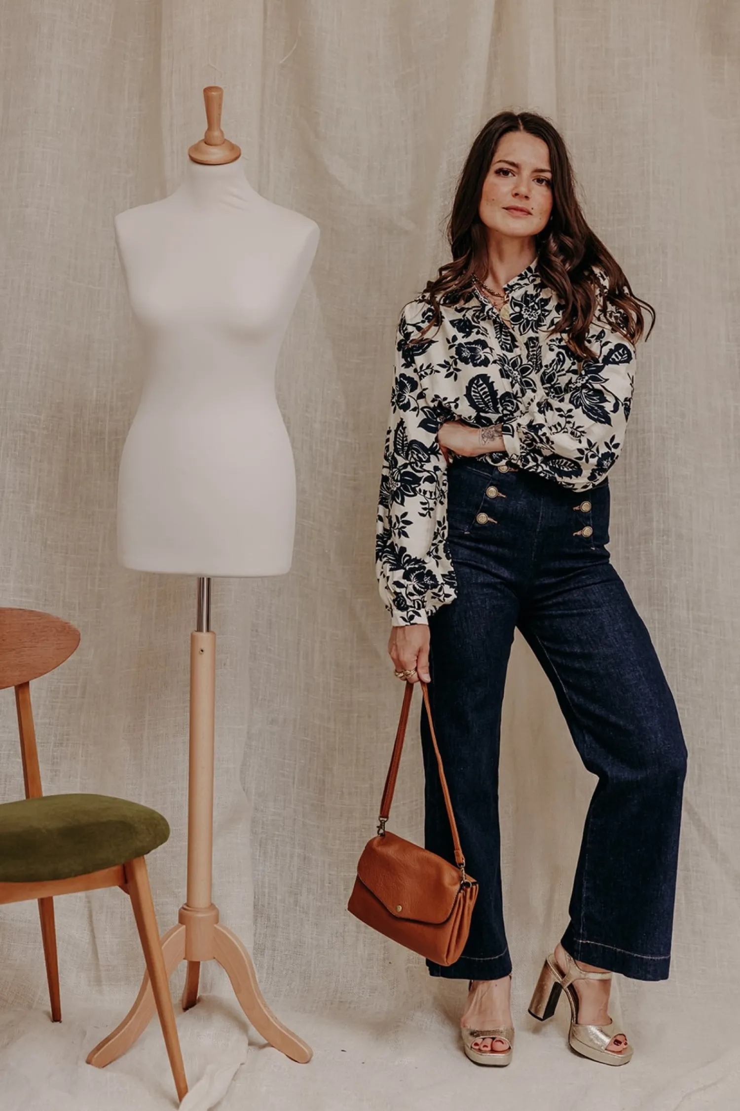 Blouse MONTORGUEIL-mlle Cabestan New