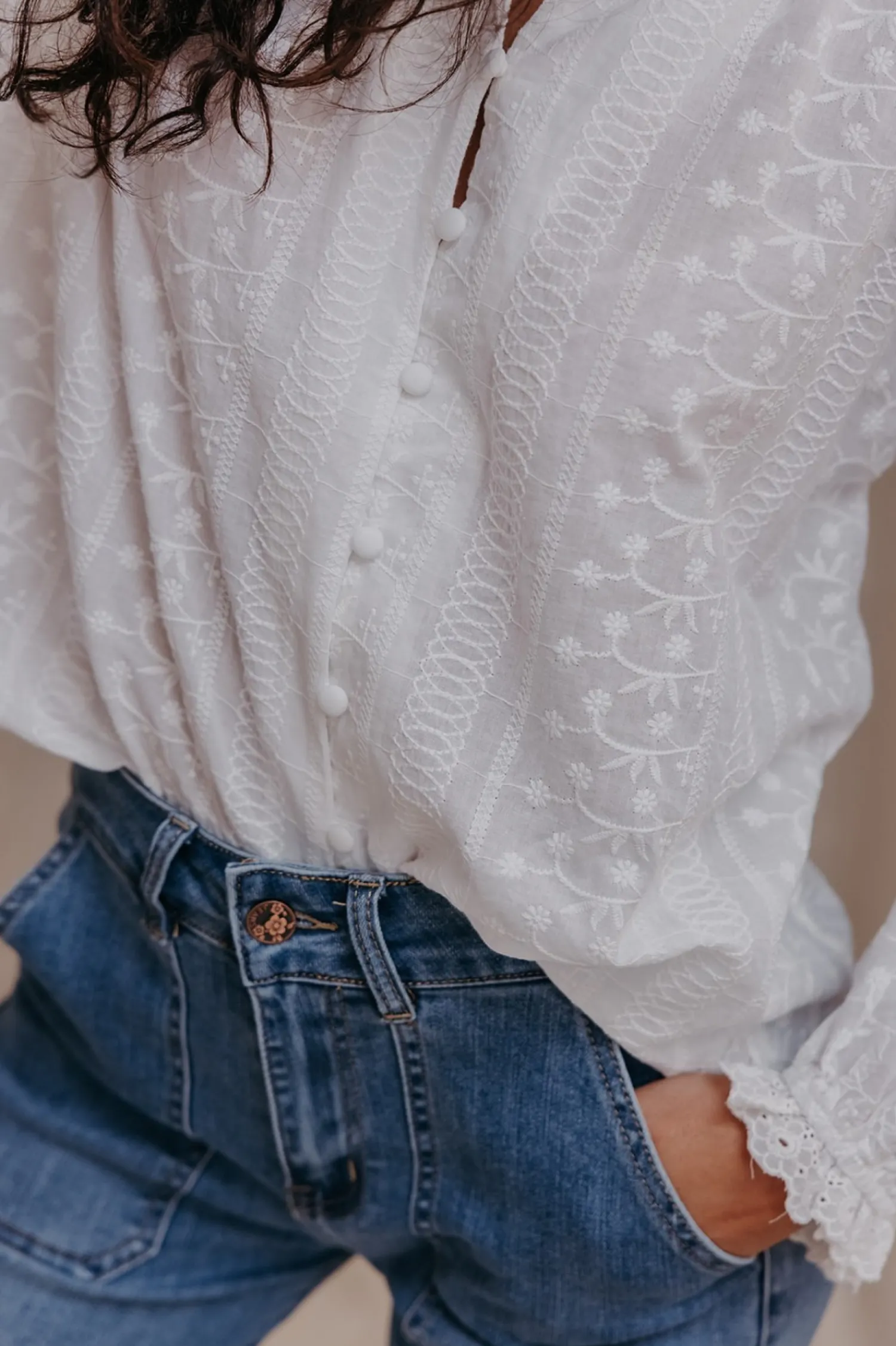 Blouse TRECYLIA-mlle Cabestan Clearance