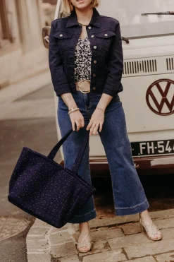 Cabas BLANCHE-mlle Cabestan Cheap
