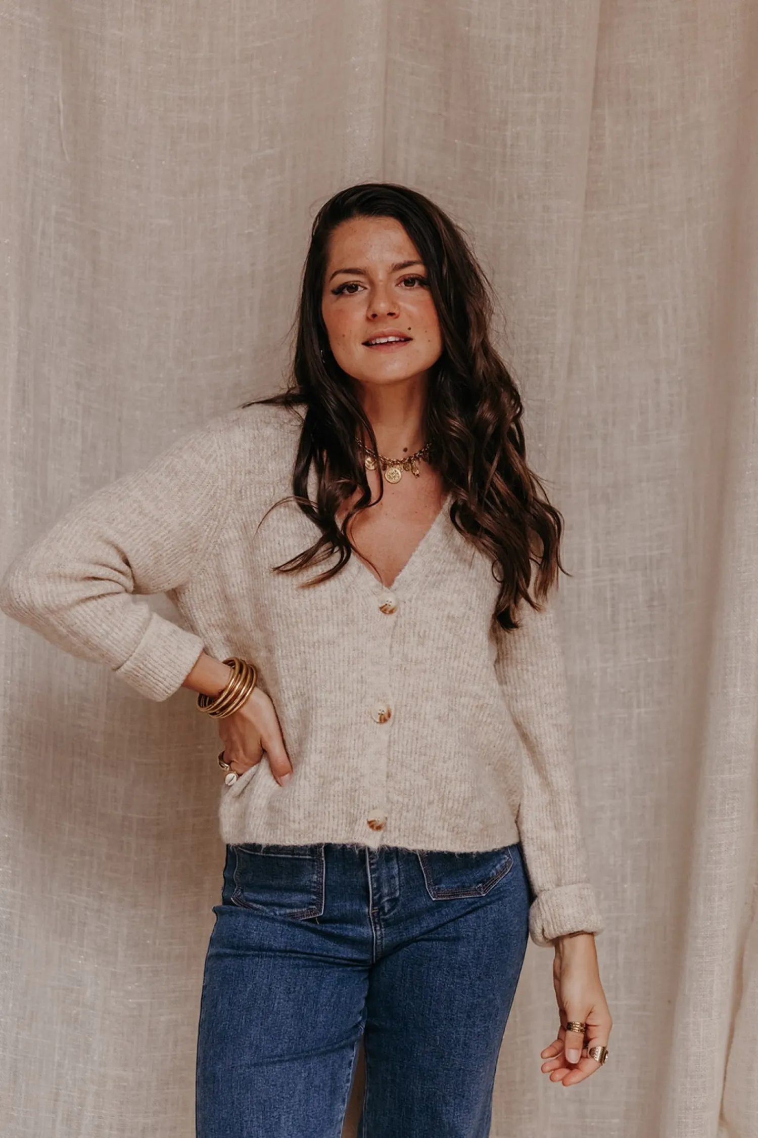 Cardigan ELLEN-mlle Cabestan Hot