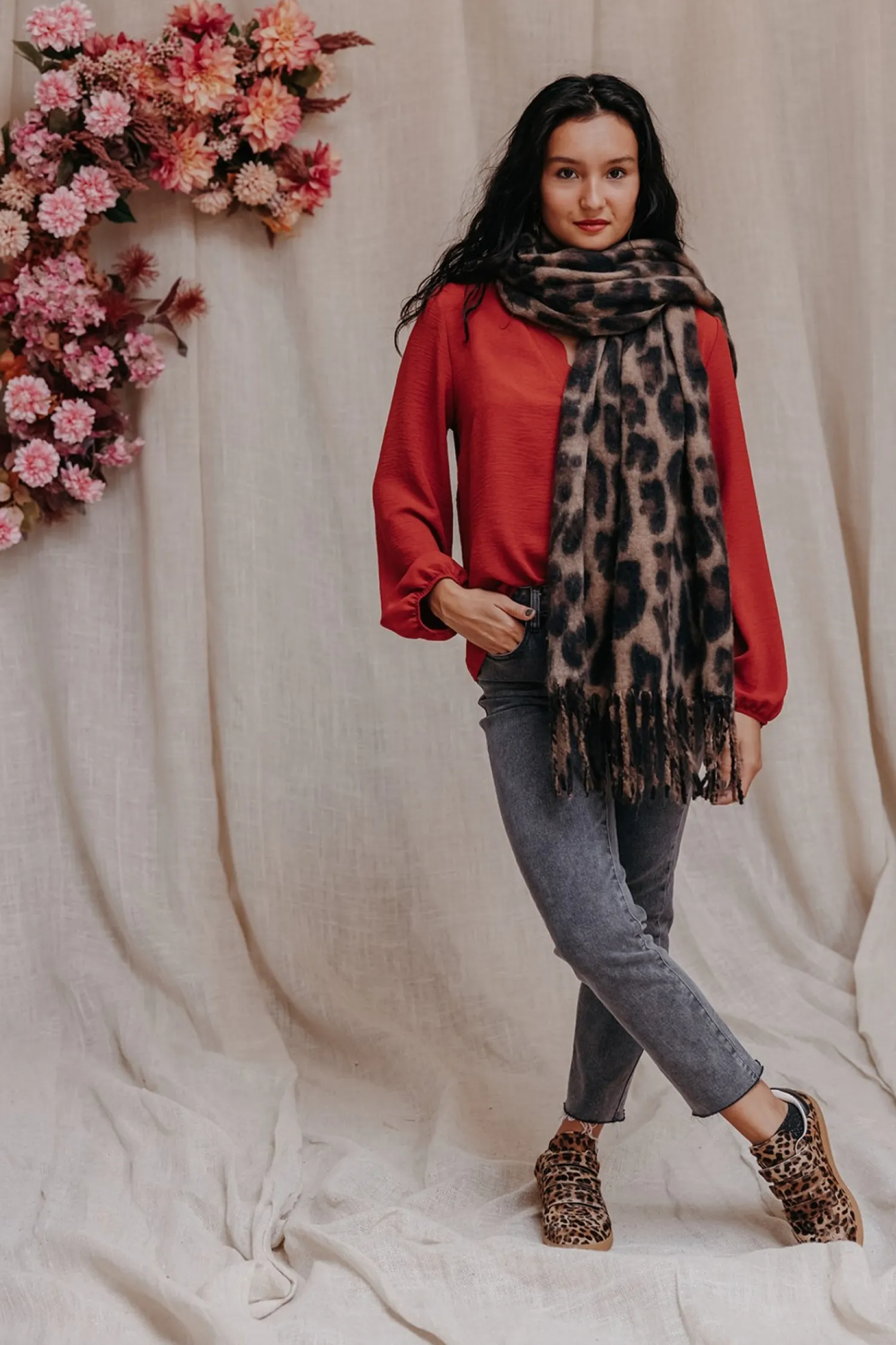 Echarpe BRUNE-mlle Cabestan Sale