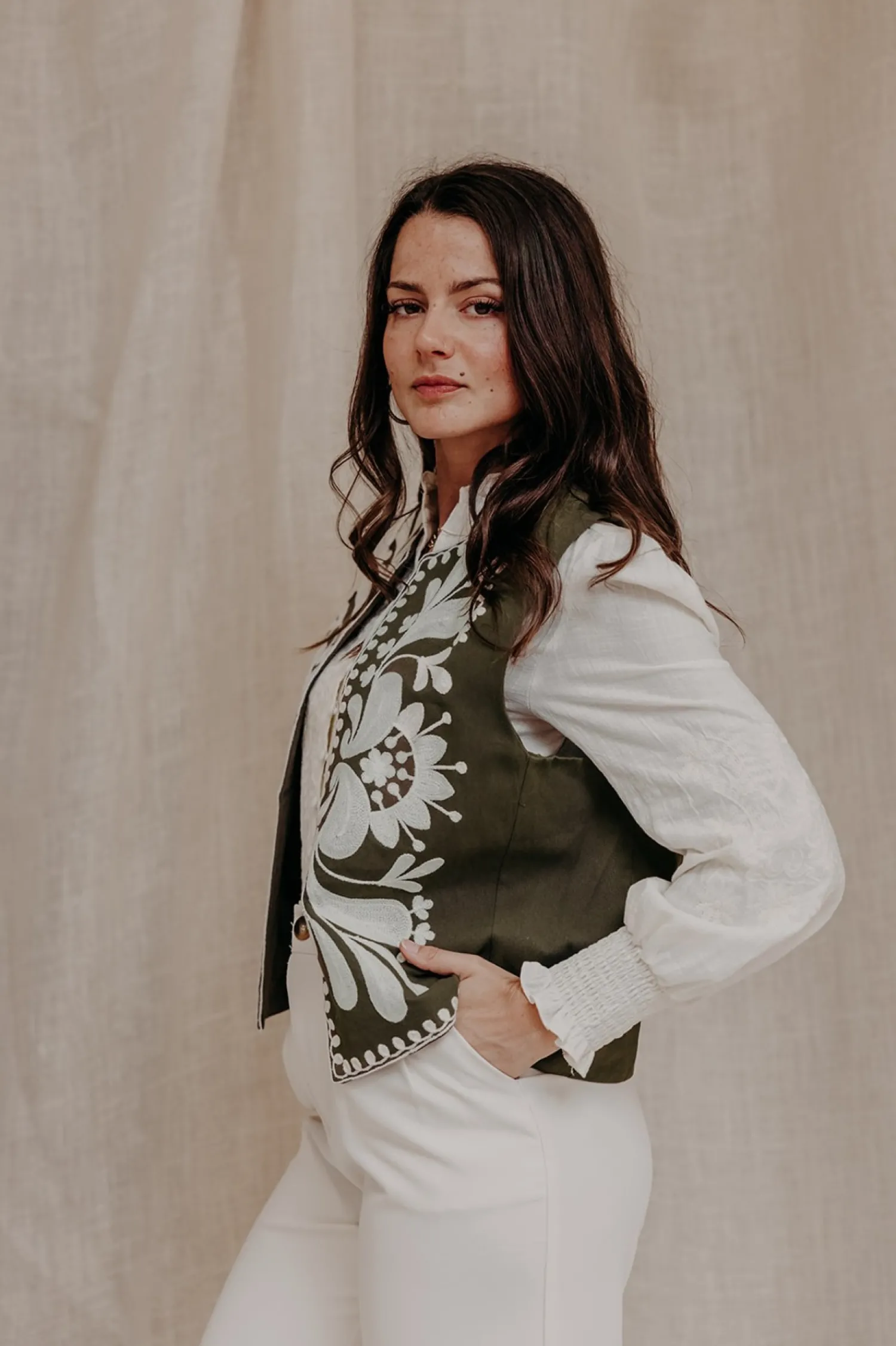 Gilet ALEXANDRO-mlle Cabestan Outlet