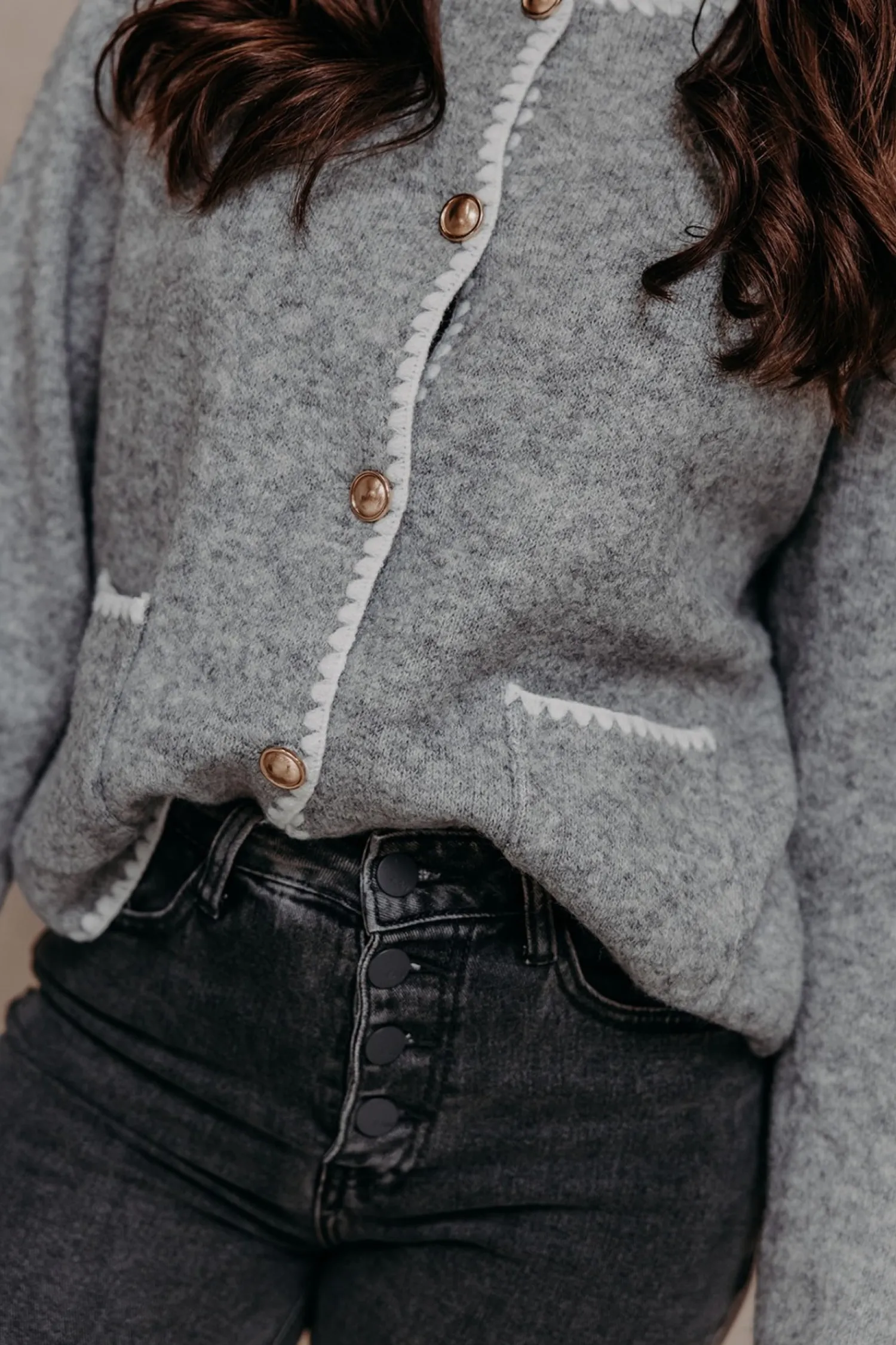 Gilet ALIX-mlle Cabestan Cheap