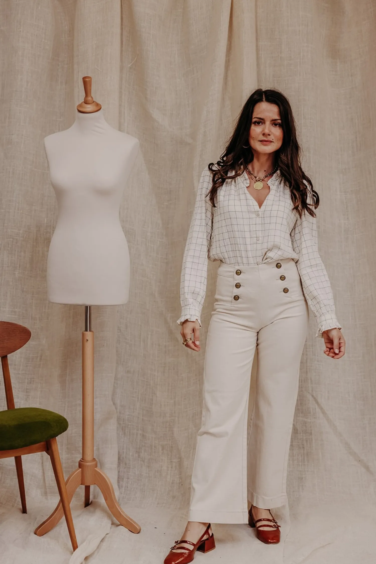 Pantalon VICTORINE-mlle Cabestan Fashion